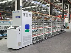 Máy Bao Phủ Sợi Spandex, HKV141A