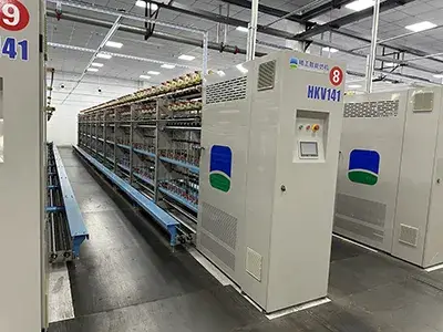 Máy Bao Phủ Sợi Spandex, HKV141D